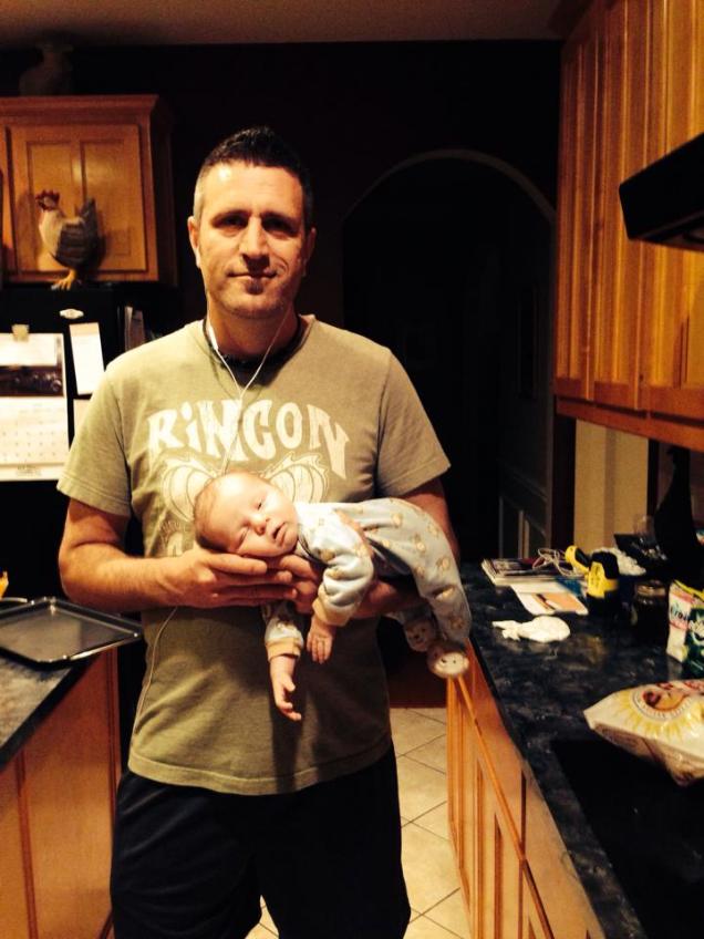 Sam and "Tio" (Uncle Brady)